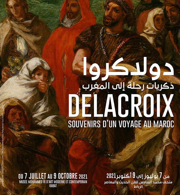 Delacroix, souvenirs d'un voyage au Maroc