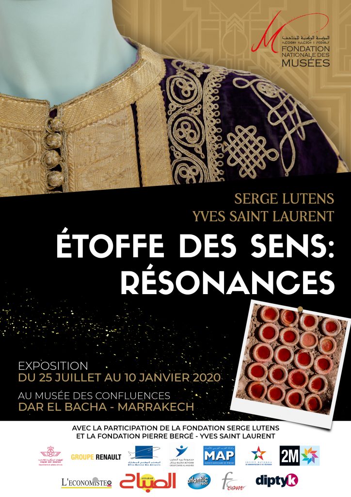 Étoffe des sens, résonances, Serge Lutens, Yves Saint Laurent