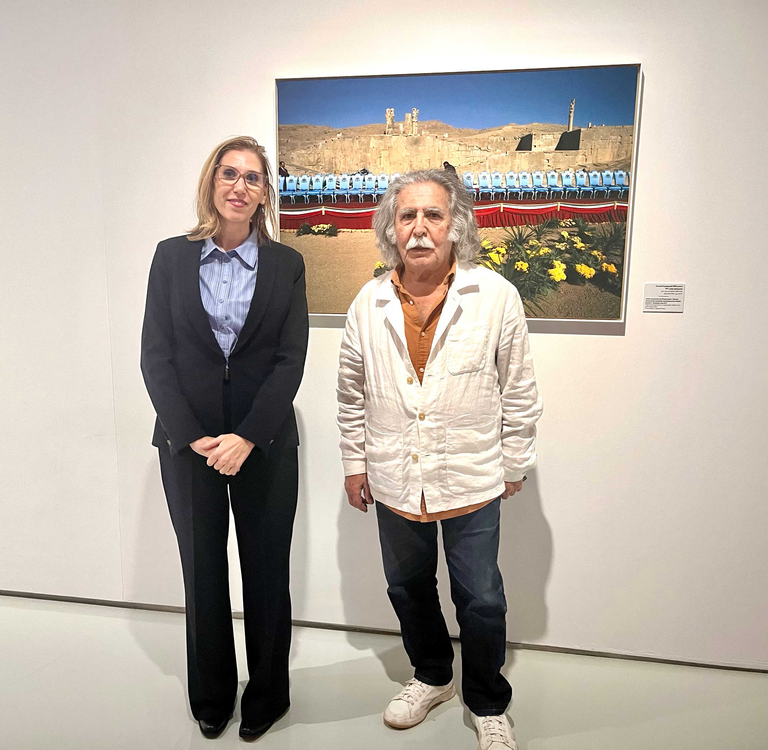 Visite de Dia Al- Azzawi au MMVI